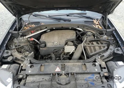 2016 BMW X3 xDrive28I из США, поврежденный, VIN 5UXWX9C56G0D71872